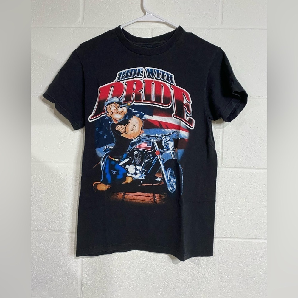 Black Graphic T-Shirt small